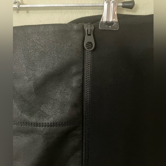 NWT Karen Millen Leather zip mini skirt - Picture 5 of 6
